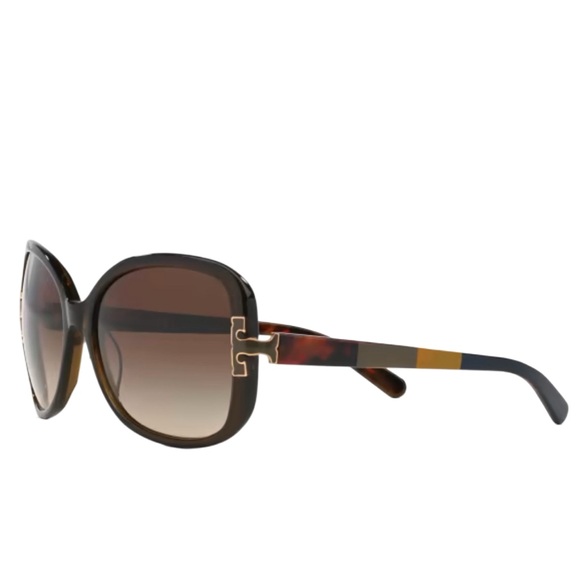 Tory Burch Tortoise shell sunglasses TY022 - Picture 1 of 9